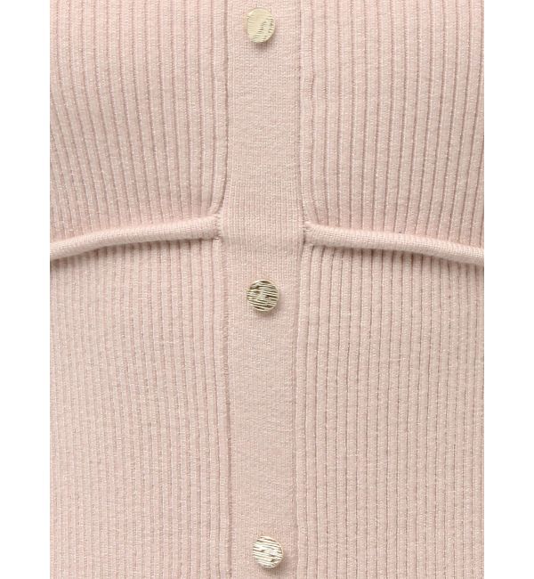 RESEXXY「レースレイヤードリブニットワンピース」|ワンピース|