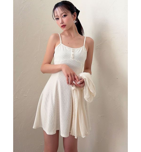 RESEXXY「カットアンサンブルミニワンピース」|ワンピース|