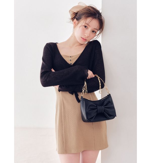 RESEXXY「カットアンサンブルミニワンピース」|ワンピース|