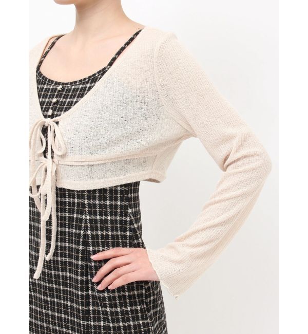 RESEXXY「カットアンサンブルミニワンピース」|ワンピース|