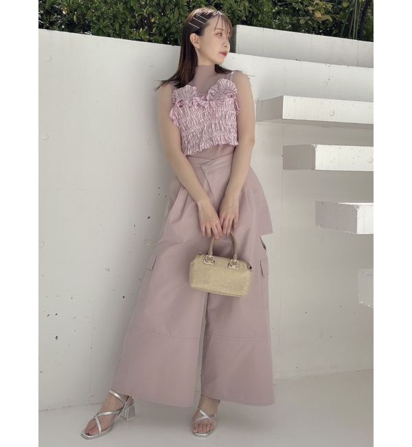 dazzlin「サイドオープンカーゴワイドパンツ」|その他|