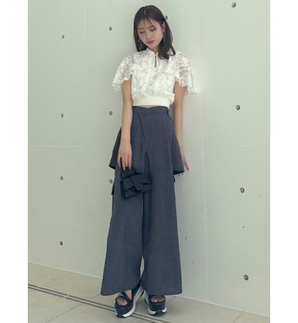 dazzlin「サイドオープンカーゴワイドパンツ」|その他|