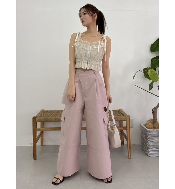 dazzlin「サイドオープンカーゴワイドパンツ」|その他|