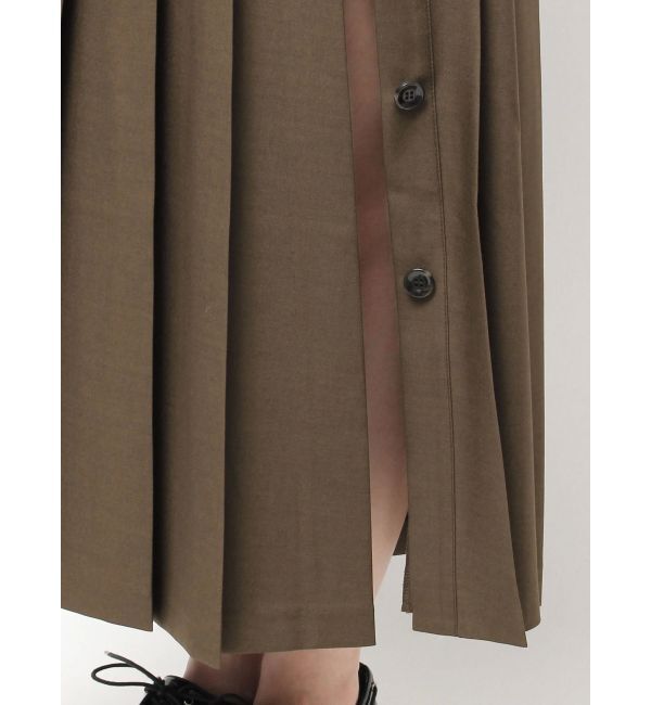 dazzlin「パンツレイヤードプリーツスカート」|スカート|