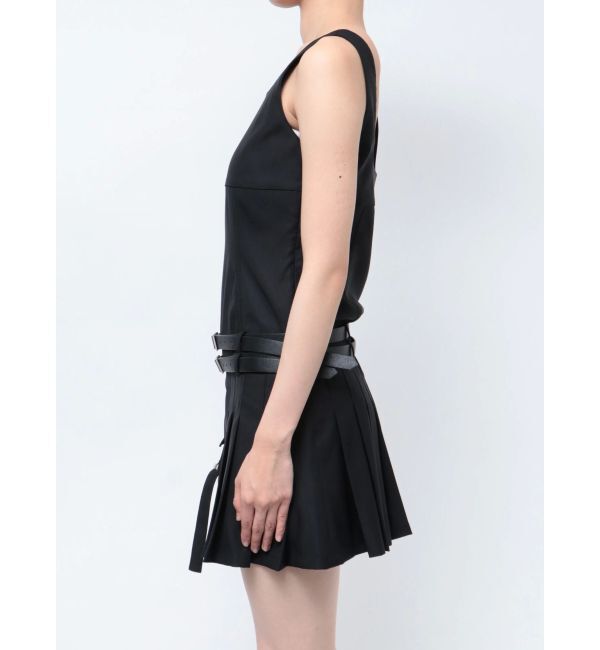 EMODA「ダブルベルトミニワンピース」|ワンピース|