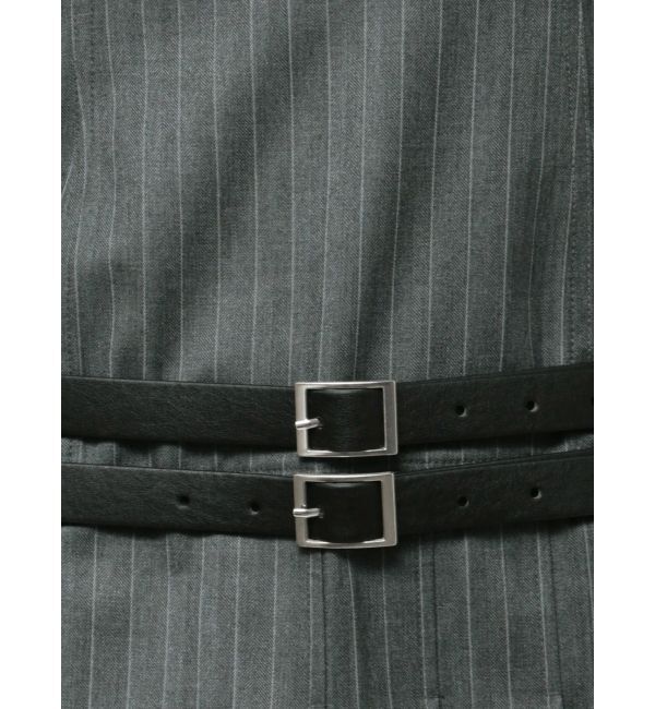 EMODA「ダブルベルトミニワンピース」|ワンピース|