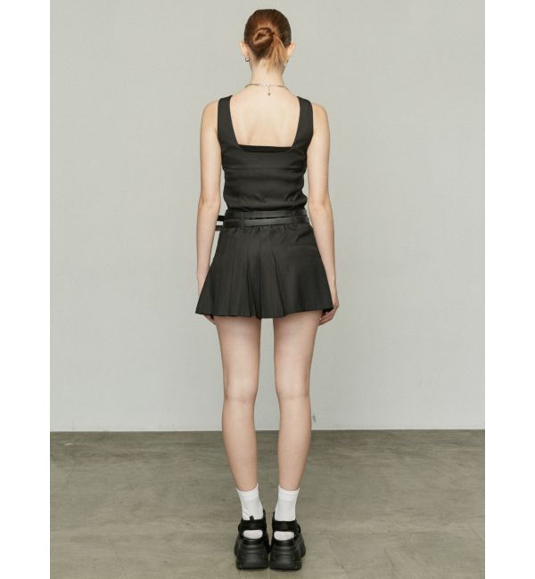 EMODA「ダブルベルトミニワンピース」|ワンピース|