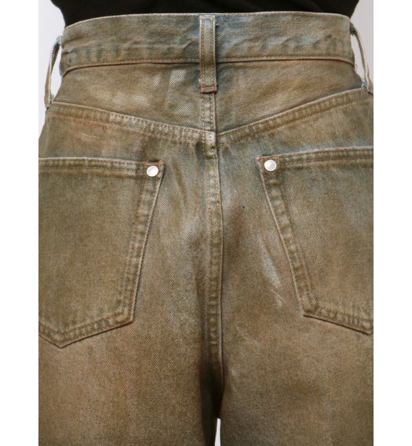 EMODA「ヴィンテージライクデニムハーフパンツ」|デニム|