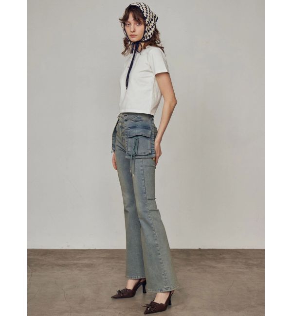 EMODA「ロゴグラデーションミニマルTシャツ」|Tシャツ・カットソー|