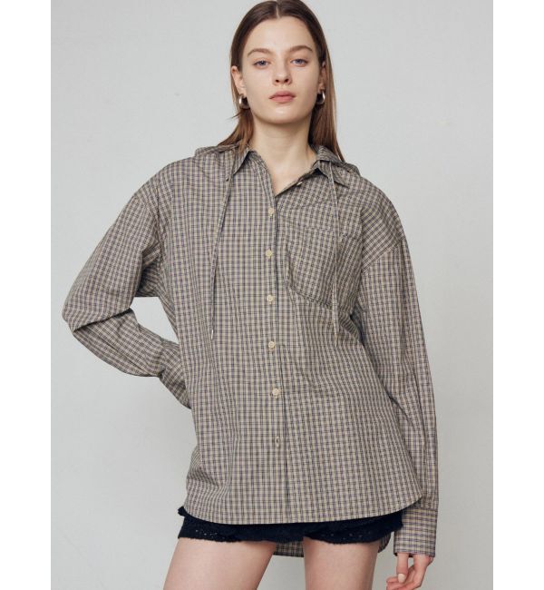 EMODA「ワイドボディフーディシャツ」|シャツ・ブラウス|