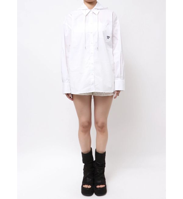 EMODA「ワイドボディフーディシャツ」|シャツ・ブラウス|