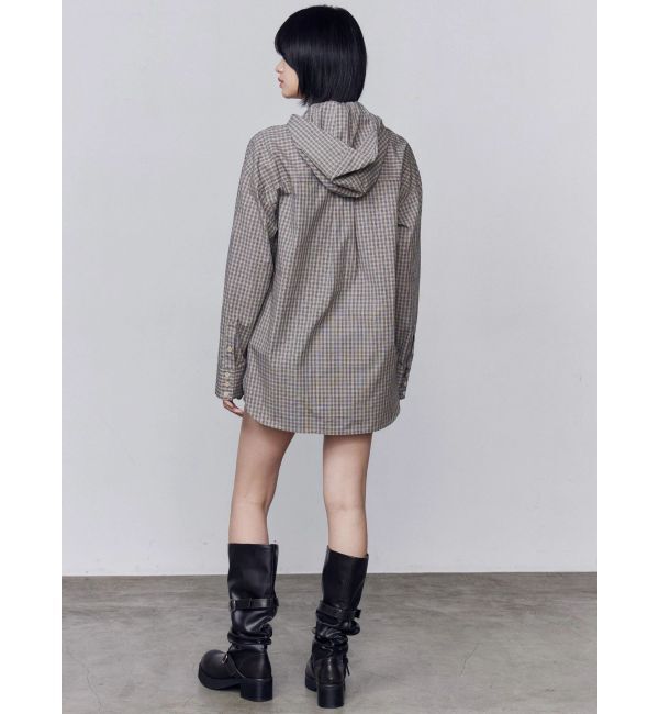 EMODA「ワイドボディフーディシャツ」|シャツ・ブラウス|