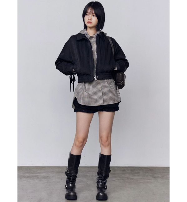 EMODA「ワイドボディフーディシャツ」|シャツ・ブラウス|