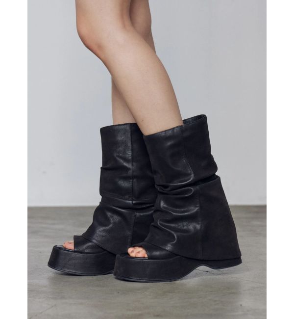 EMODA「ウェッジヒールカバーサンダル」|サンダル|