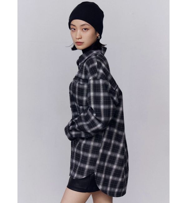 EMODA「エッジレースオーバーシャツ」|シャツ・ブラウス|