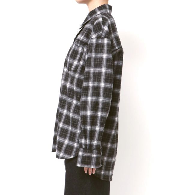 EMODA「エッジレースオーバーシャツ」|シャツ・ブラウス|