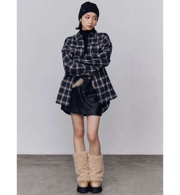 EMODA「エッジレースオーバーシャツ」|シャツ・ブラウス|