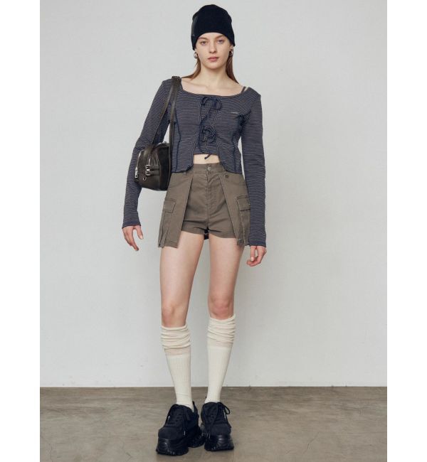 EMODA「カットツインセット」|Tシャツ・カットソー|ネイビー