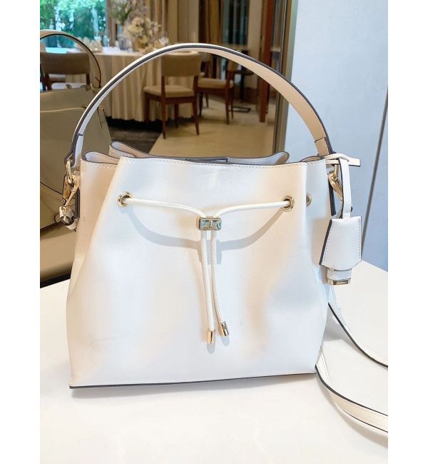 MERCURYDUO「ドロストキーチェーンバッグ」|ショルダー・メッセンジャー|アイボリー