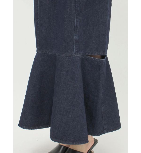 MURUA「デニムジャンパースカート」|ワンピース|