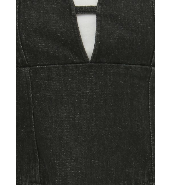 MURUA「デニムジャンパースカート」|ワンピース|