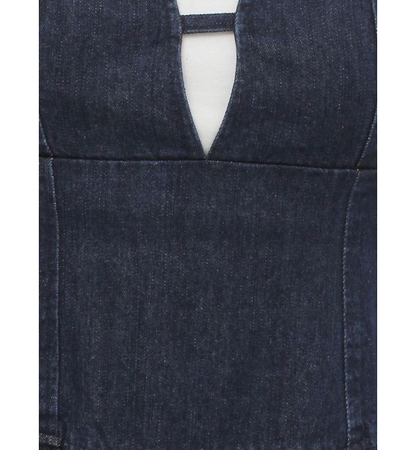 MURUA「デニムジャンパースカート」|ワンピース|