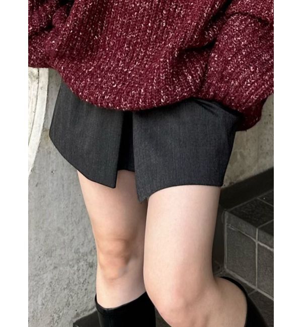 MURUA「ボックスタックショートパンツ」|その他|ミックス