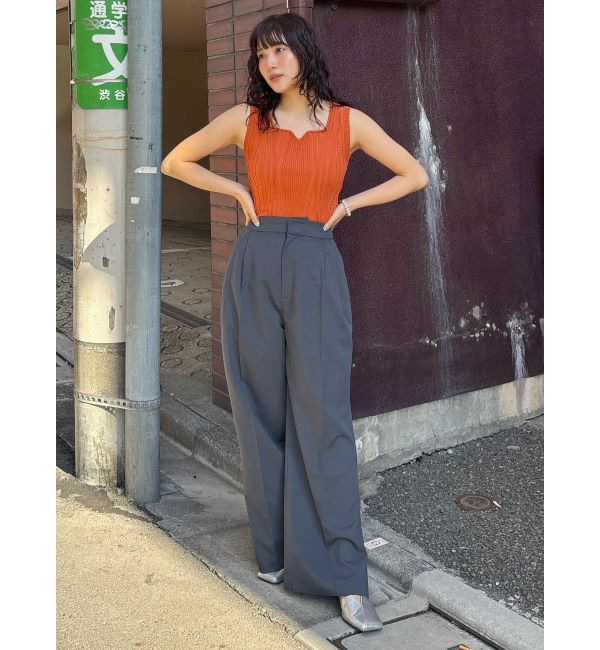 MURUA「サイドタックワイドパンツ【セットアップ着用可】」|その他|