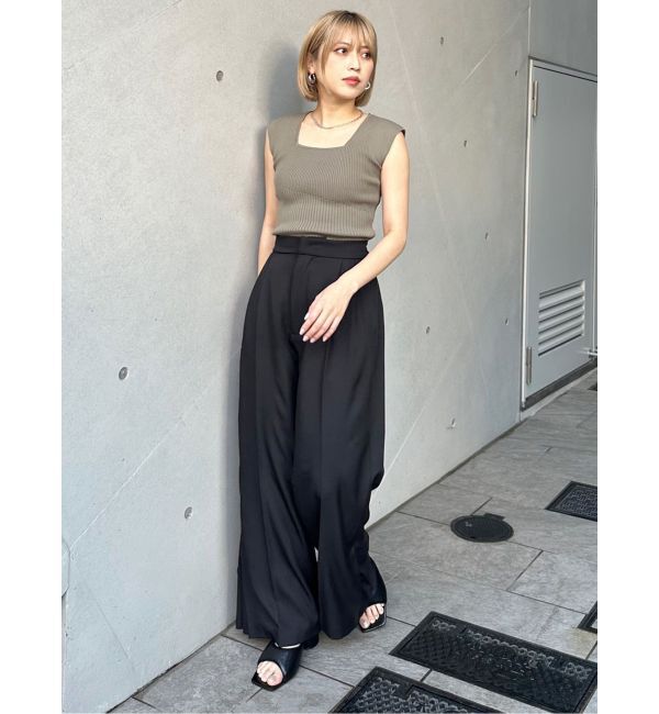 MURUA「サイドタックワイドパンツ【セットアップ着用可】」|その他|