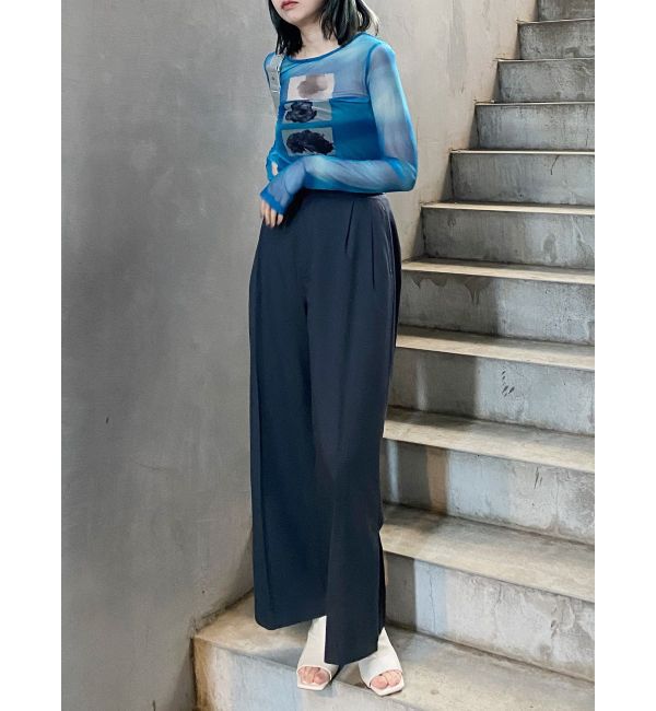 MURUA「サイドタックワイドパンツ【セットアップ着用可】」|その他|