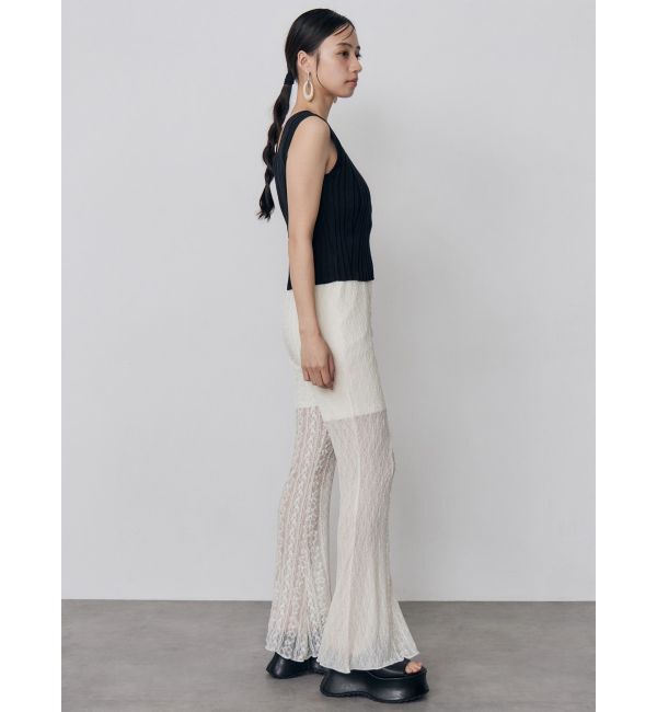 MURUA「レースパッチワークフレアパンツ【WEB限定】」|その他|