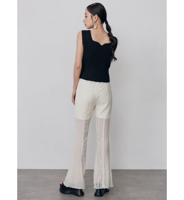MURUA「レースパッチワークフレアパンツ【WEB限定】」|その他|