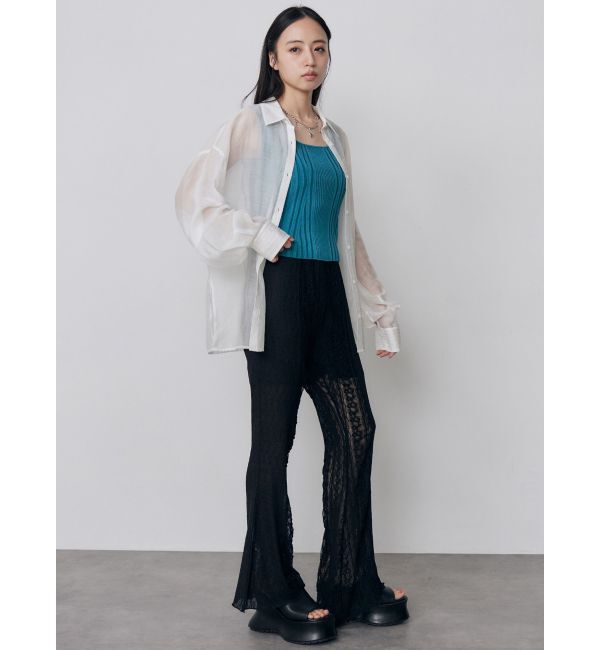 MURUA「レースパッチワークフレアパンツ【WEB限定】」|その他|