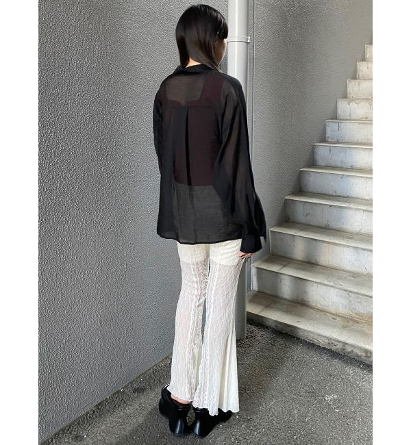 MURUA「レースパッチワークフレアパンツ【WEB限定】」|その他|