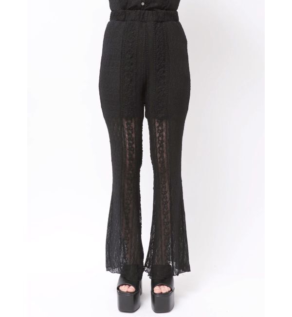 MURUA「レースパッチワークフレアパンツ【WEB限定】」|その他|