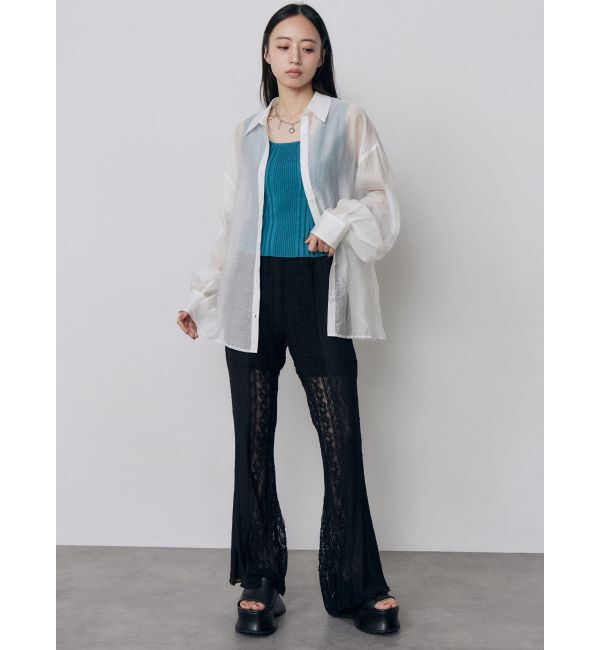 MURUA「レースパッチワークフレアパンツ【WEB限定】」|その他|