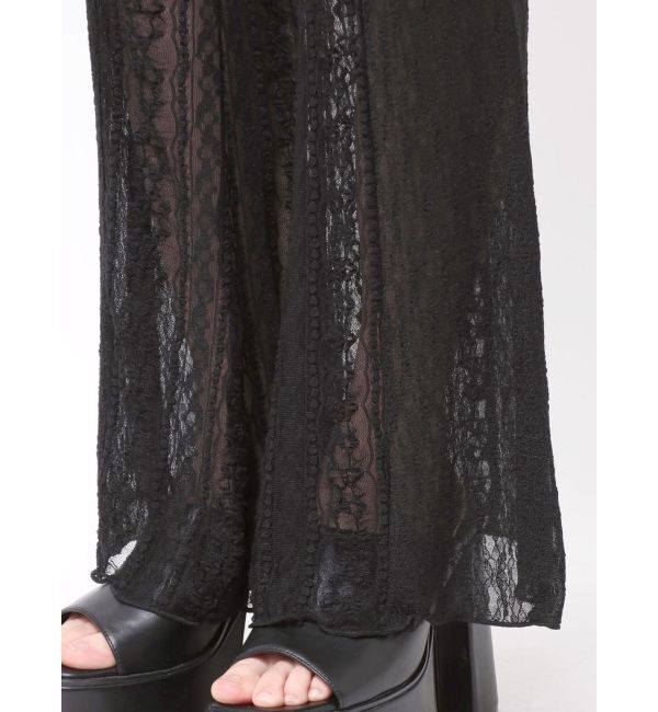 MURUA「レースパッチワークフレアパンツ【WEB限定】」|その他|