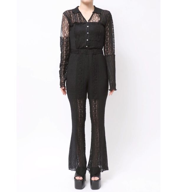 MURUA「レースパッチワークフレアパンツ【WEB限定】」|その他|