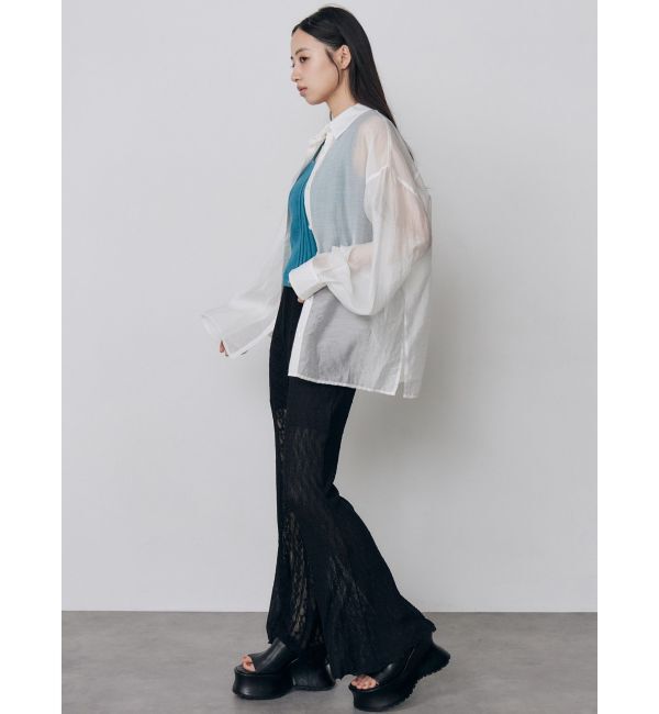 MURUA「レースパッチワークフレアパンツ【WEB限定】」|その他|