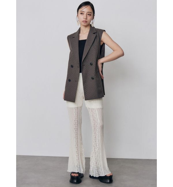 MURUA「レースパッチワークフレアパンツ【WEB限定】」|その他|