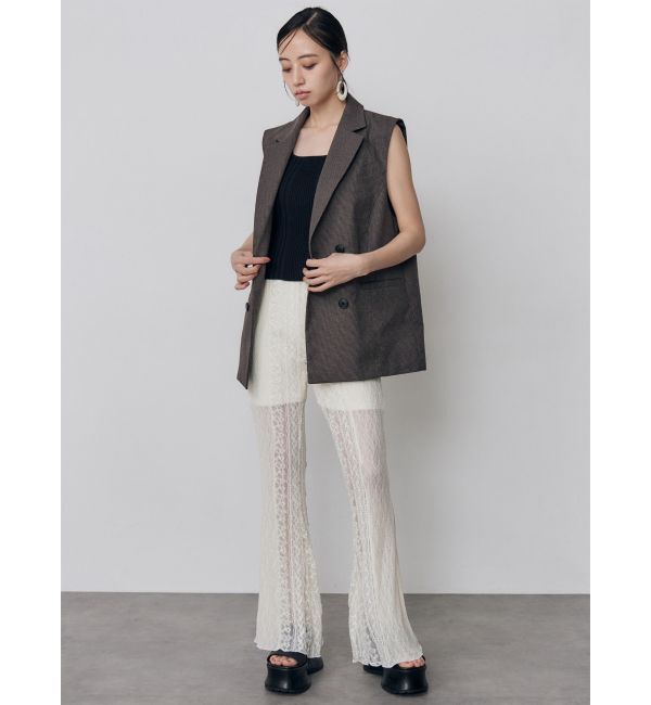 MURUA「レースパッチワークフレアパンツ【WEB限定】」|その他|