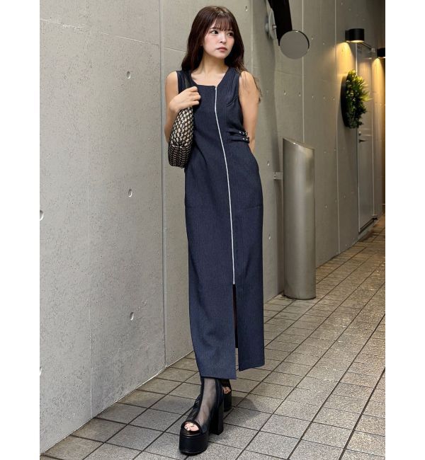 MURUA「デニムライクワンピース」|ワンピース|