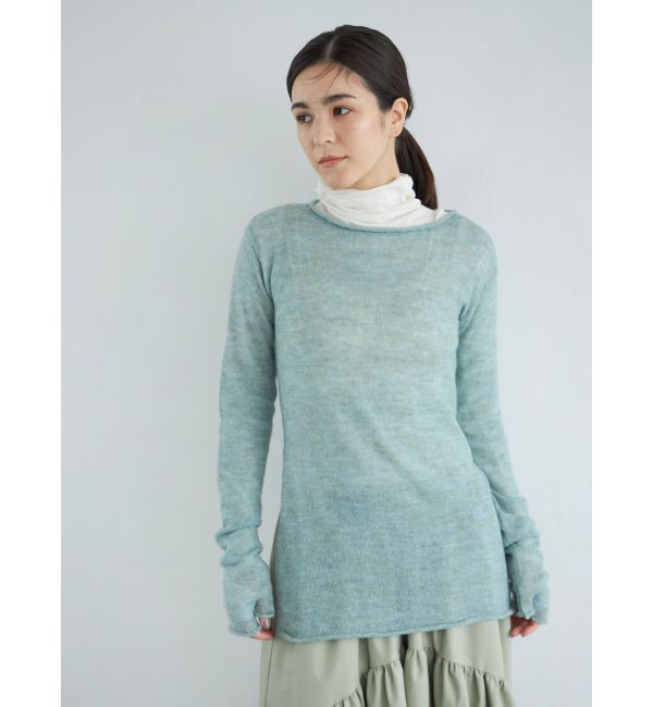 Ungrid「モヘア混シアーニット」|ニット・セーター|