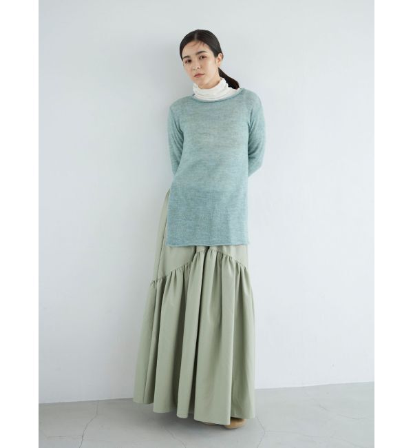 Ungrid「モヘア混シアーニット」|ニット・セーター|