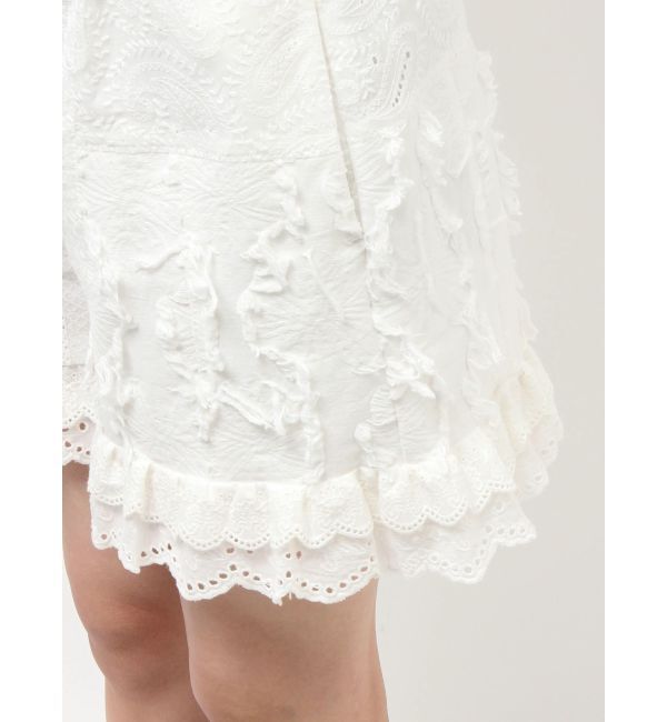 Ungrid「コットンレースパッチワークショートパンツ」|その他|