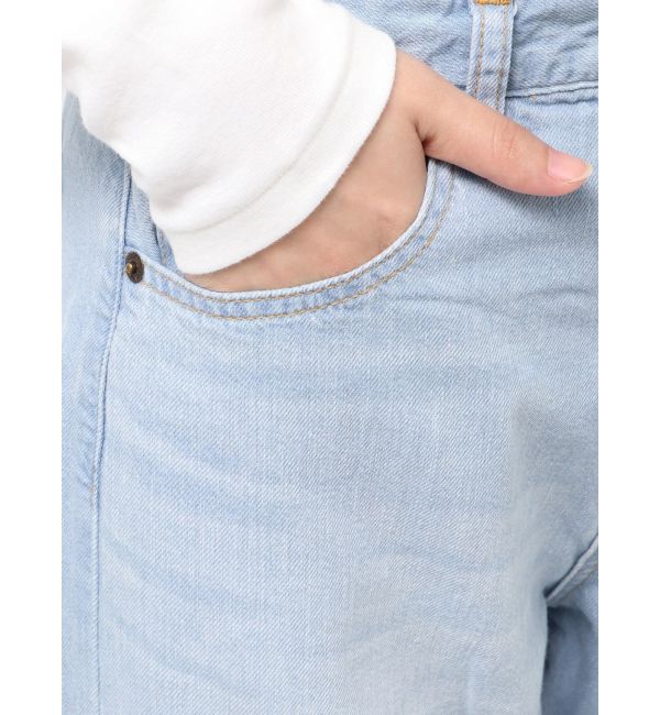 Ungrid「ライトオンスストレートデニム」|デニム|