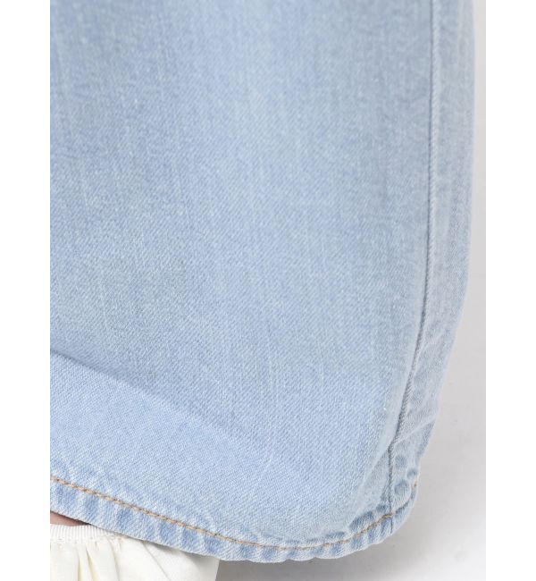 Ungrid「ライトオンスストレートデニム」|デニム|