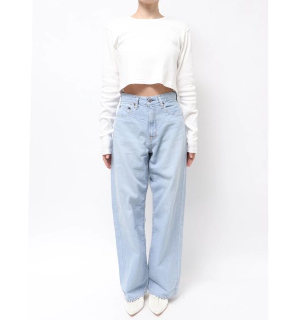 Ungrid「ライトオンスストレートデニム」|デニム|