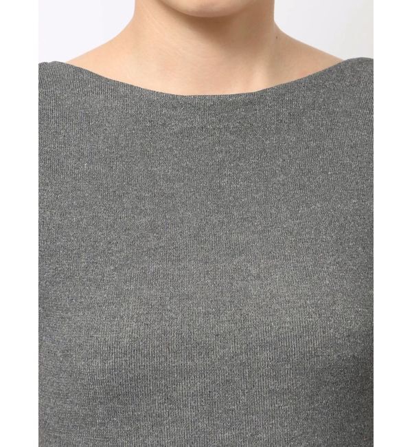 LAGUNAMOON「ジオメトリックフォルムニットワンピース」|ワンピース|