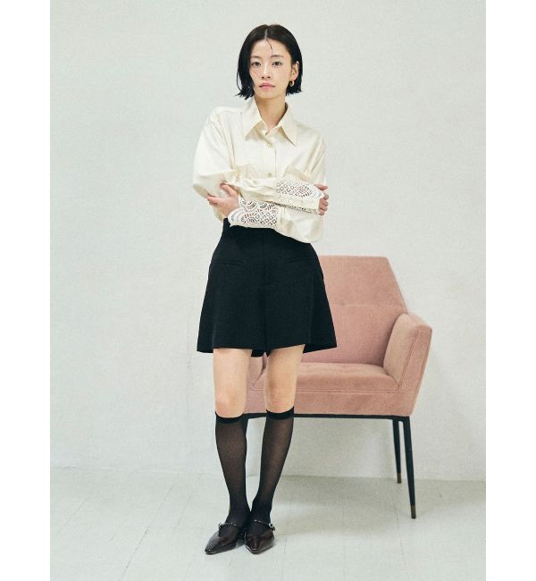 LAGUNAMOON「ダブルクロスショートパンツ」|その他|